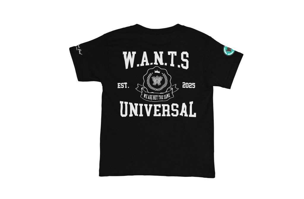 W.A.N.T.S “Universal" t-shirt