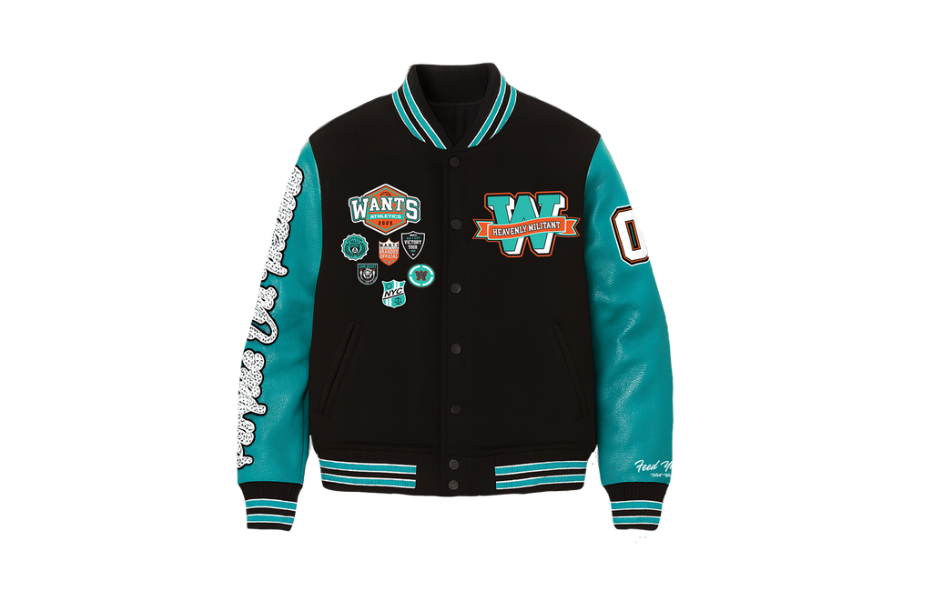 WANTS Varsity Jacket – “Heavenly Militant” Edition