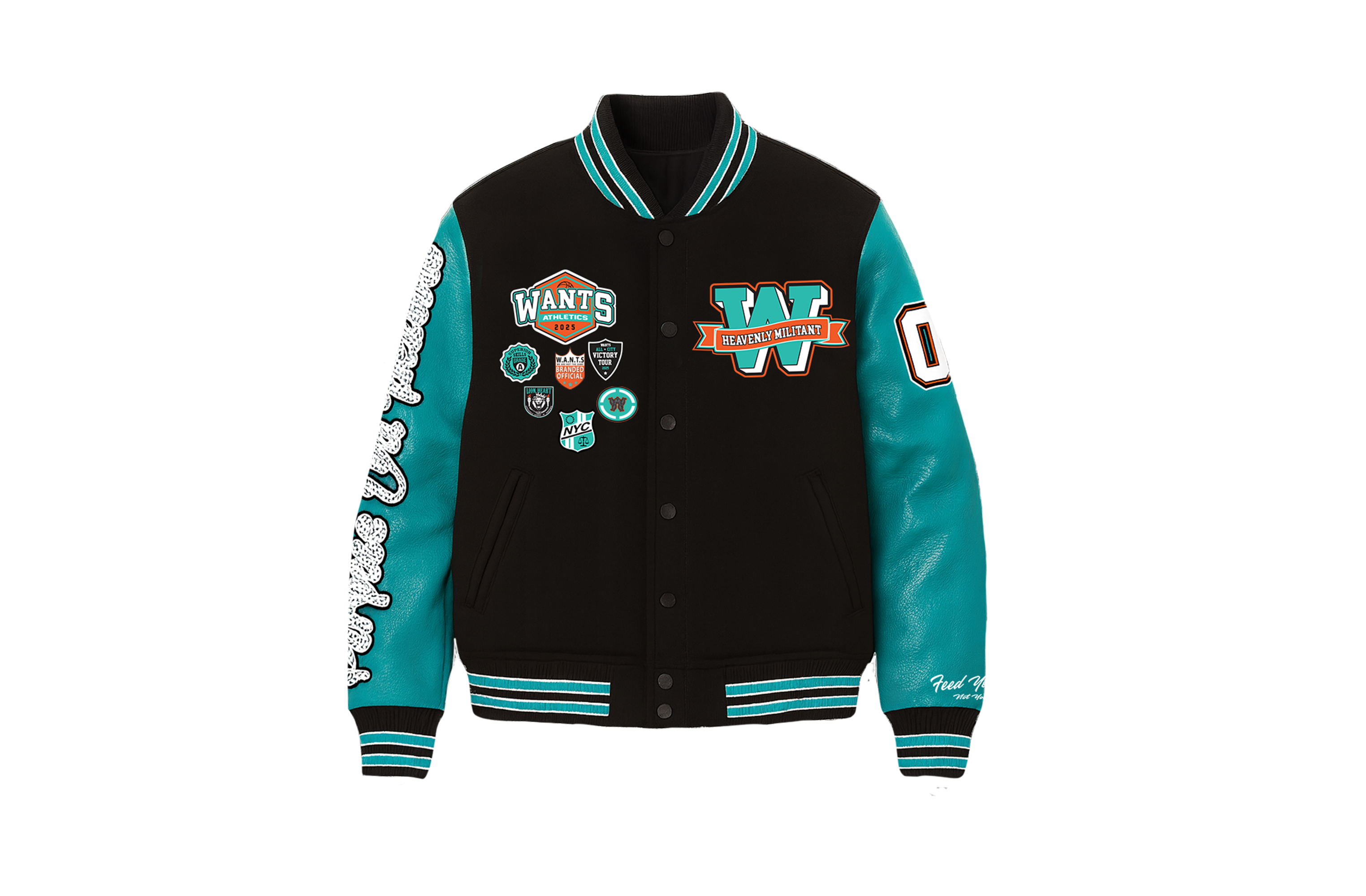 WANTS Varsity Jacket – “Heavenly Militant” Edition