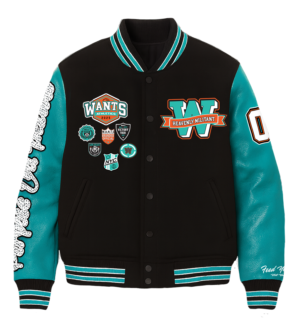 WANTS Varsity Jacket – “Heavenly Militant” Edition