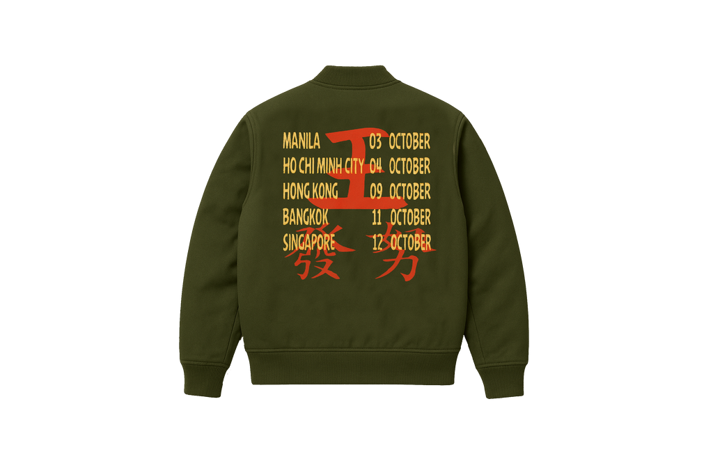 WANTS “Asia Tour” Flight Jacket