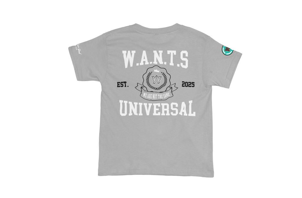 W.A.N.T.S “Universal" t-shirt