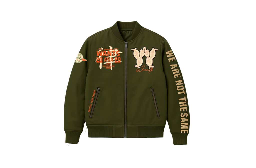 WANTS “Asia Tour” Flight Jacket