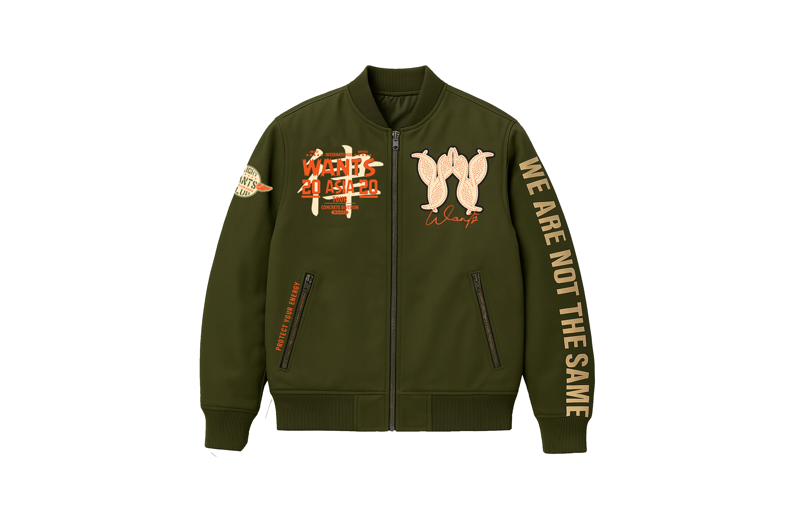 WANTS “Asia Tour” Flight Jacket