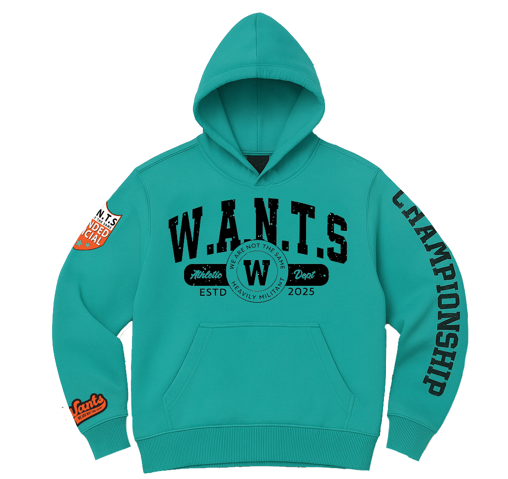 W.A.N.T.S “Athletic Dept Championship” Hoodie