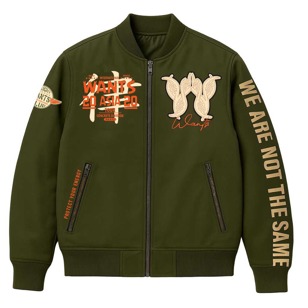 WANTS “Asia Tour” Flight Jacket