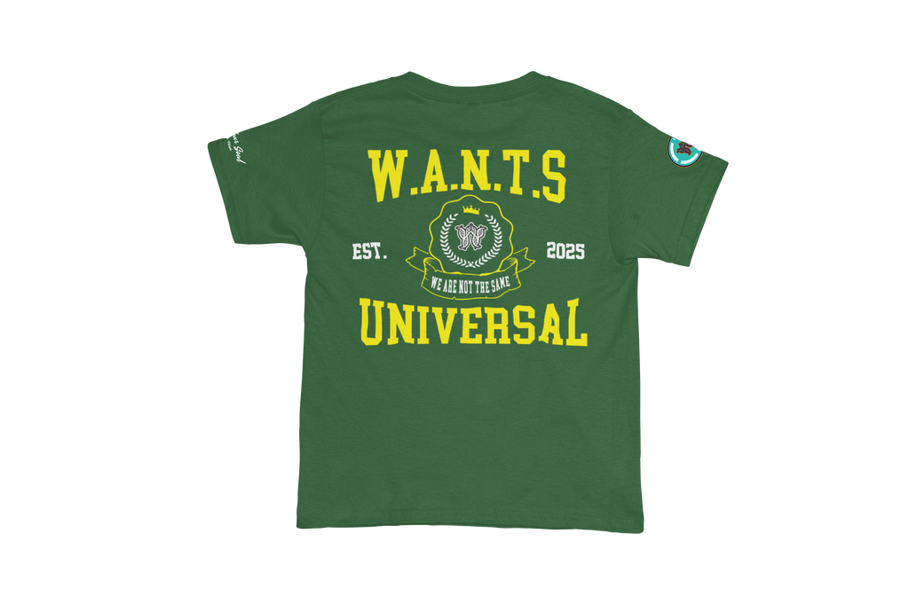 W.A.N.T.S “Universal" t-shirt
